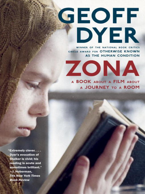 Title details for Zona by Geoff Dyer - Wait list